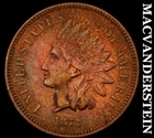 1873 Indian Head Cent- Open 3- Extra Fine Semi Key Better Date No Reserve #J515