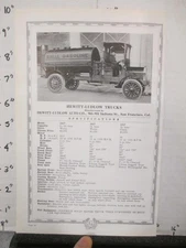 advertising truck photo 1917 HARVEY IL Standard oil Hewitt Ludlow Shell gasoline