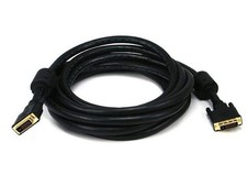 Monoprice 15ft DVI-D Dual Link Cable 24AWG CL2 Digital Video Black
