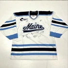 CCM University of Maine Black Bears Hockey Jersey Size M Autographed NCAA