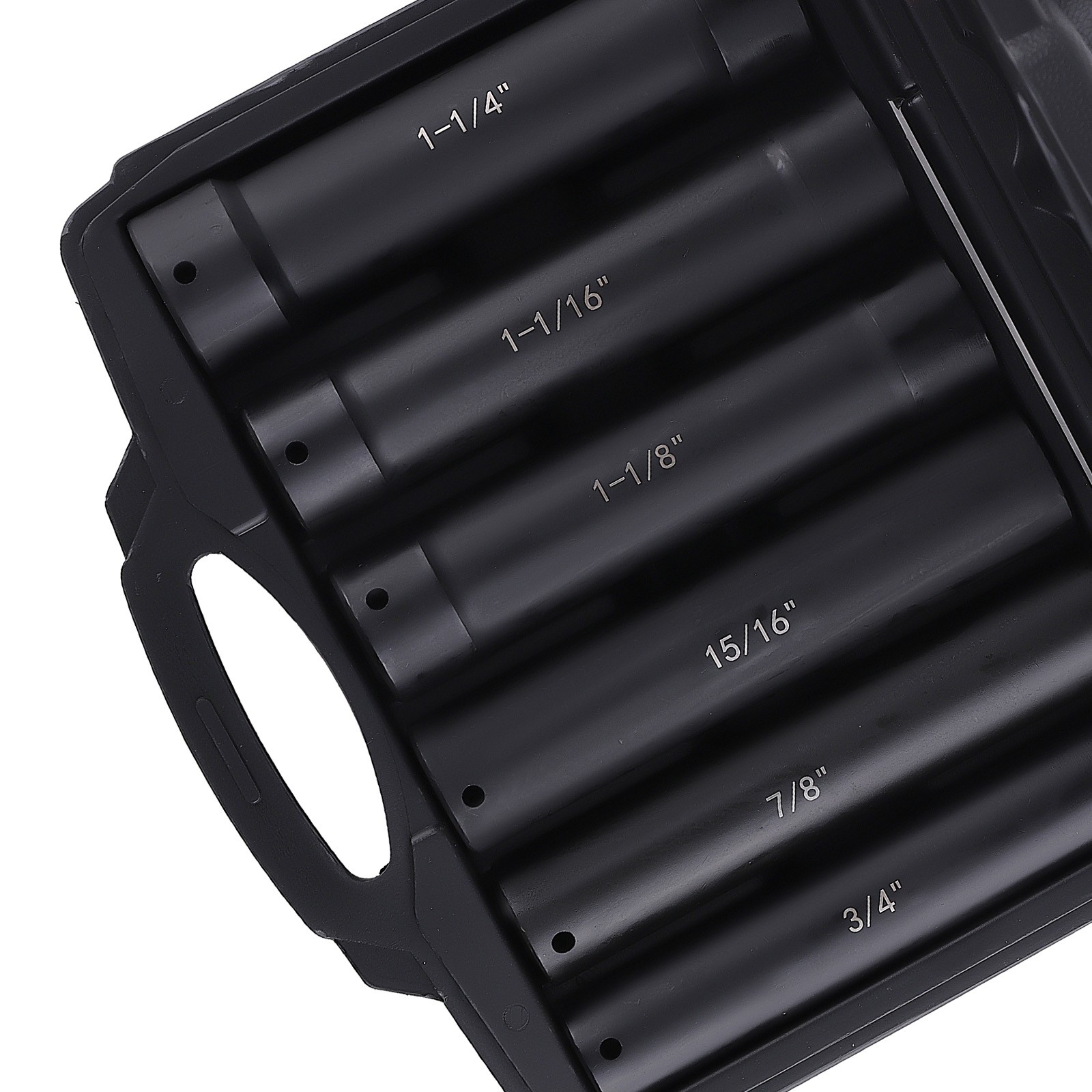 1/2 Inch Drive Extended Length Impact Socket Set 6PCS Extra Deep Socket Set