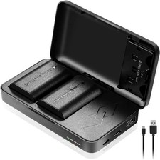 2x LP-E6 Battery & Dual Charger For Canon EOS 5D Mark III IV 5DS R5 R6 80D 90D