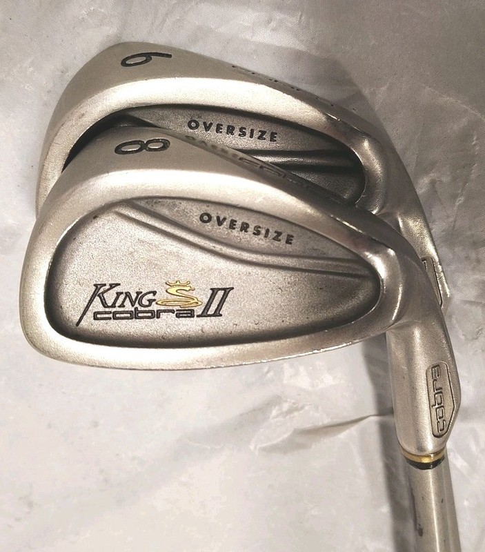 Cobra King Cobra 2 Oversize RH 6 & 8 Irons IQ System Shaped Graphite Shafts
