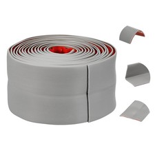 Wall Corner Protector, 2.4 in x 10 ft Peel and Stick Molding Trim, Gray