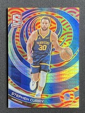 Stephen Curry 2022-23 Panini Spectra Asia Red Yellow /75 #69