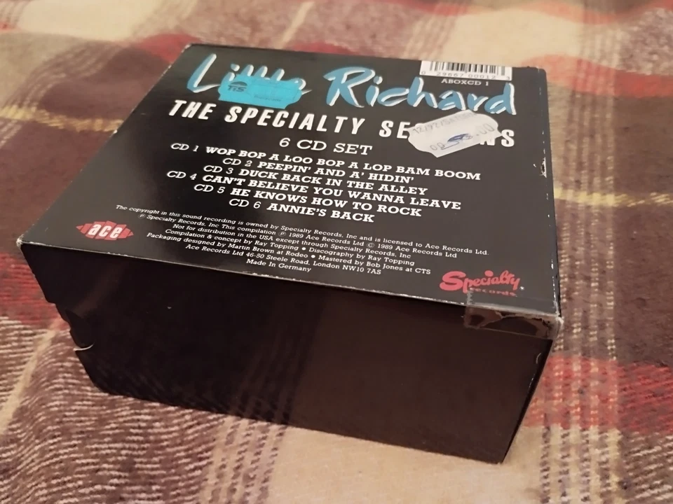 Little Richard "The SPECIALTY sessions" 6CD BOX ACE - Bild 4 von 4