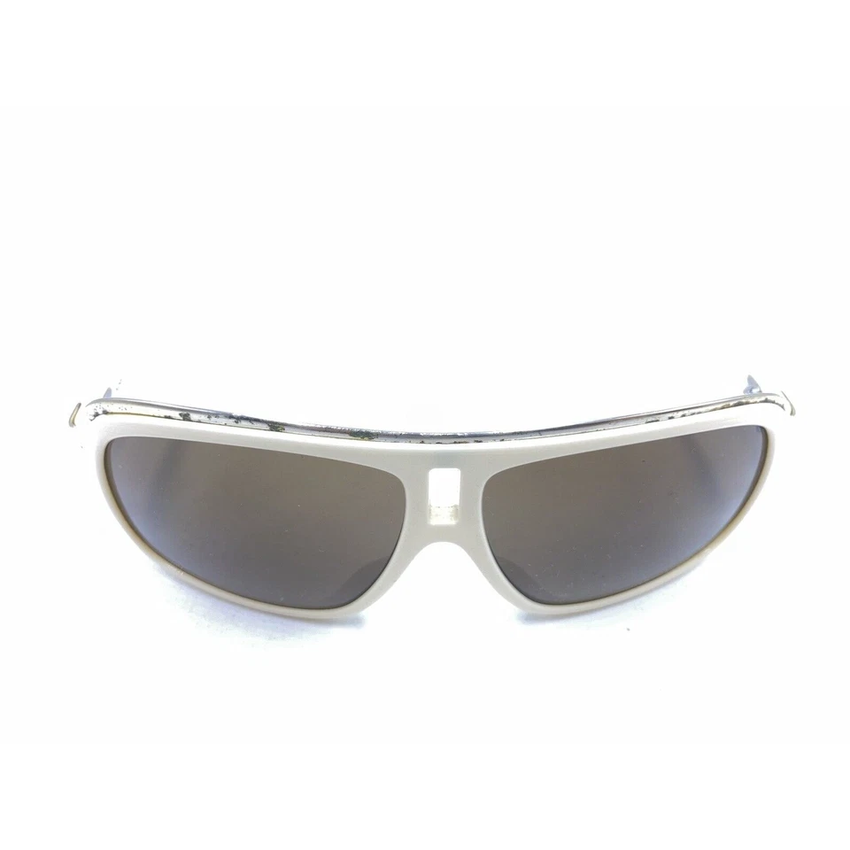 Gafas de sol Dragon GG marfil blanco aviador lentes marrones Italia diseñador hombres mujeres Foto 2 de 4