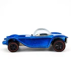 Hot Wheels Redline Beatnik Bandit 1968 Blue White Interior MISSING ENGINE USA