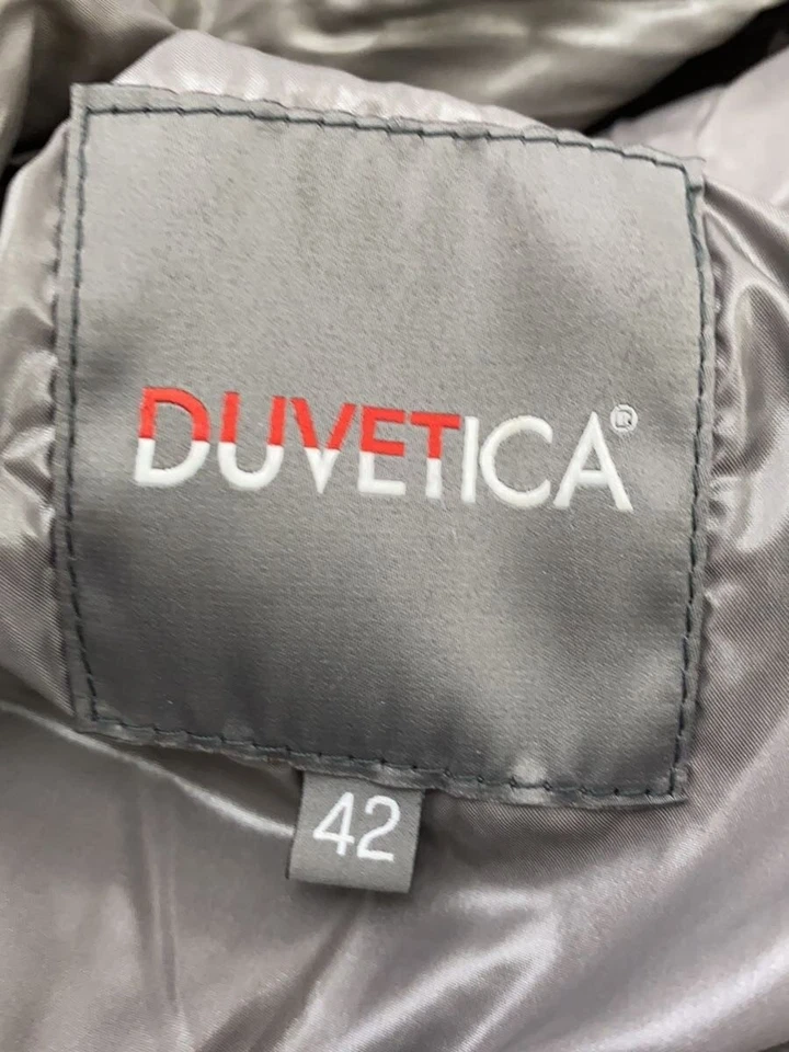 Parka de montaña DUVETICA, talla 42, poliéster, negra Foto 3 de 4