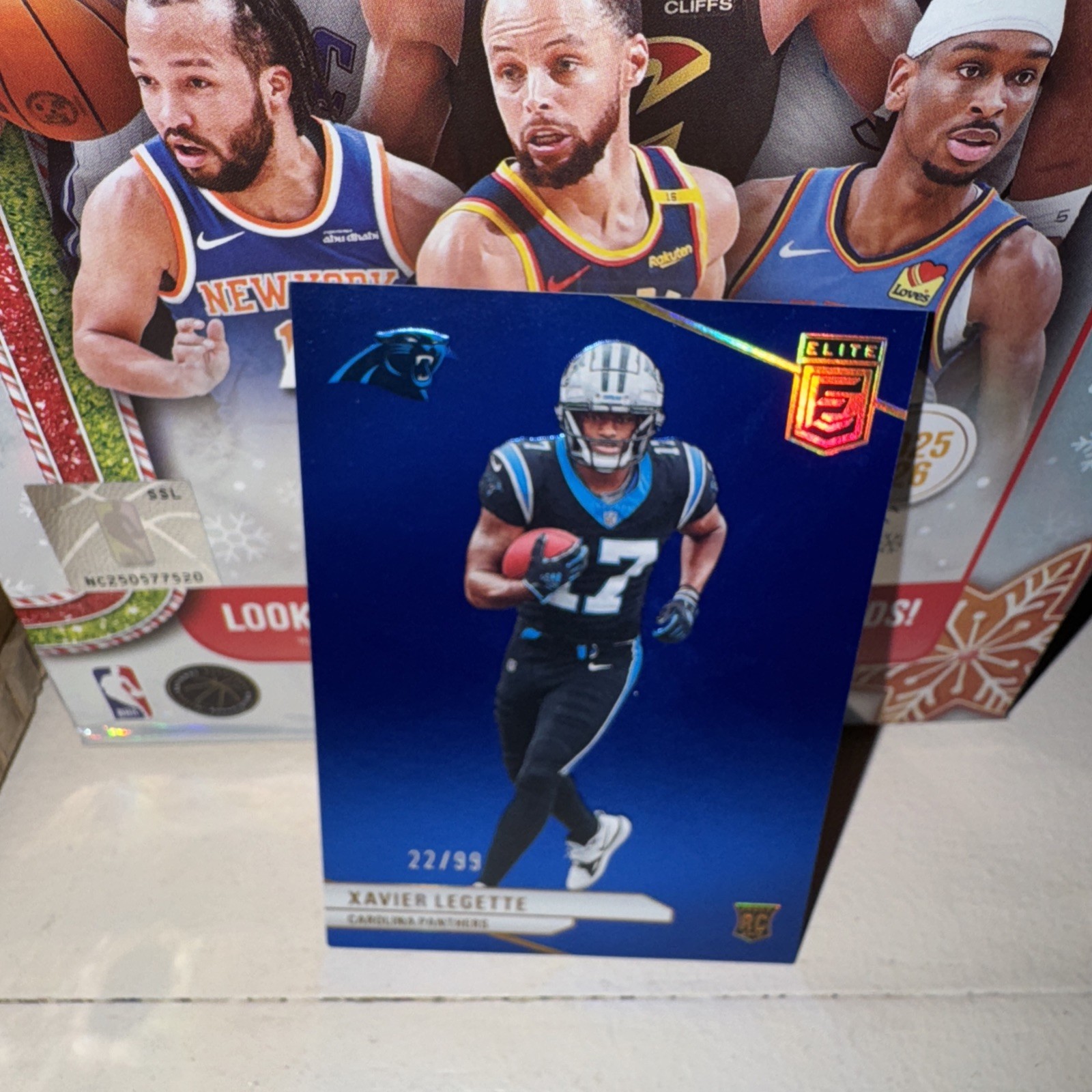 2024 Panini Donruss Elite - Rookies Xavier Legette #113 Blue /99 (RC)