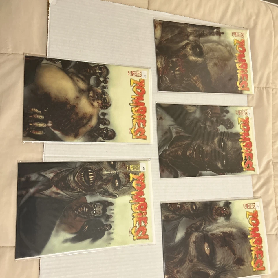 ¡Zombies! Lote de gama alta Feast #1-5 serie completa IDW Comics 2006 Foto 2 de 4