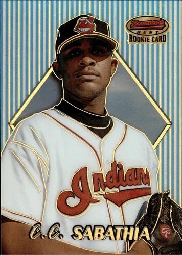 1999 Bowmans Best CC Sabathia Refractor #171 Rookie RC /400