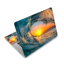 Laptop Skin Sticker Decal,12" 13" 13.3" 14" 15" 15.4" 15.6 inch Laptop Sea Wave