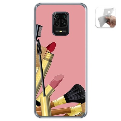 Hülle Gel TPU Hülle für Xiaomi Redmi Note 9S / Note 9 Pro Design Pinsel Muster