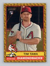2025 Topps Heritage #651 Tim Tawa RC Color of the Year /76 Arizona Diamondbacks