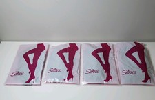 4 Silkies 070606 Control Top Pantyhose X-Queen Off Black XX-Large Barely Black