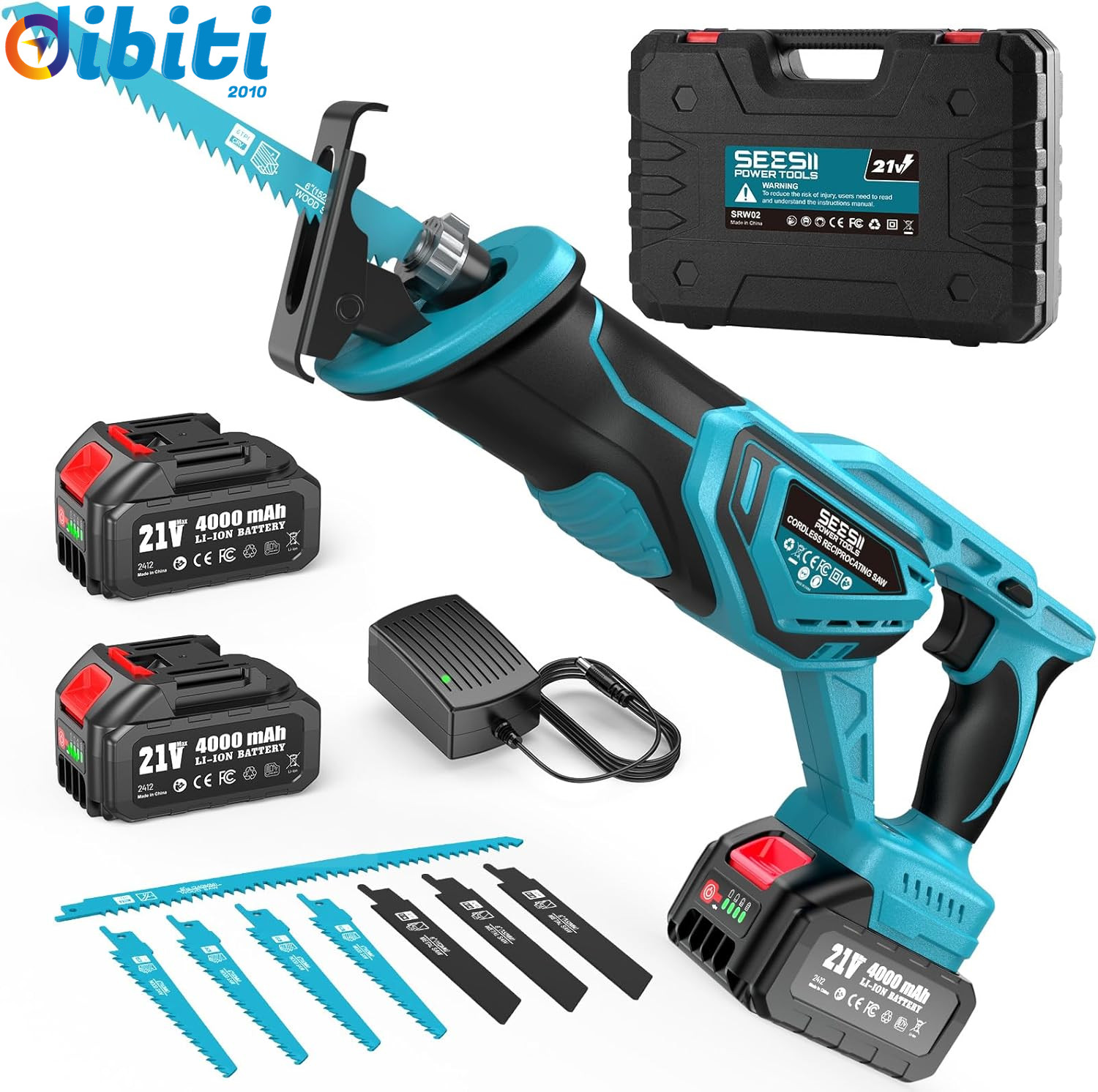 Sega a Sciabola a Batteria 21V Brushless 3000 RPM - Taglio Professionale - 1