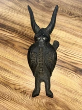 Rare cast-iron boot jack Puller 1973 Watergate 1976- Missing Arm