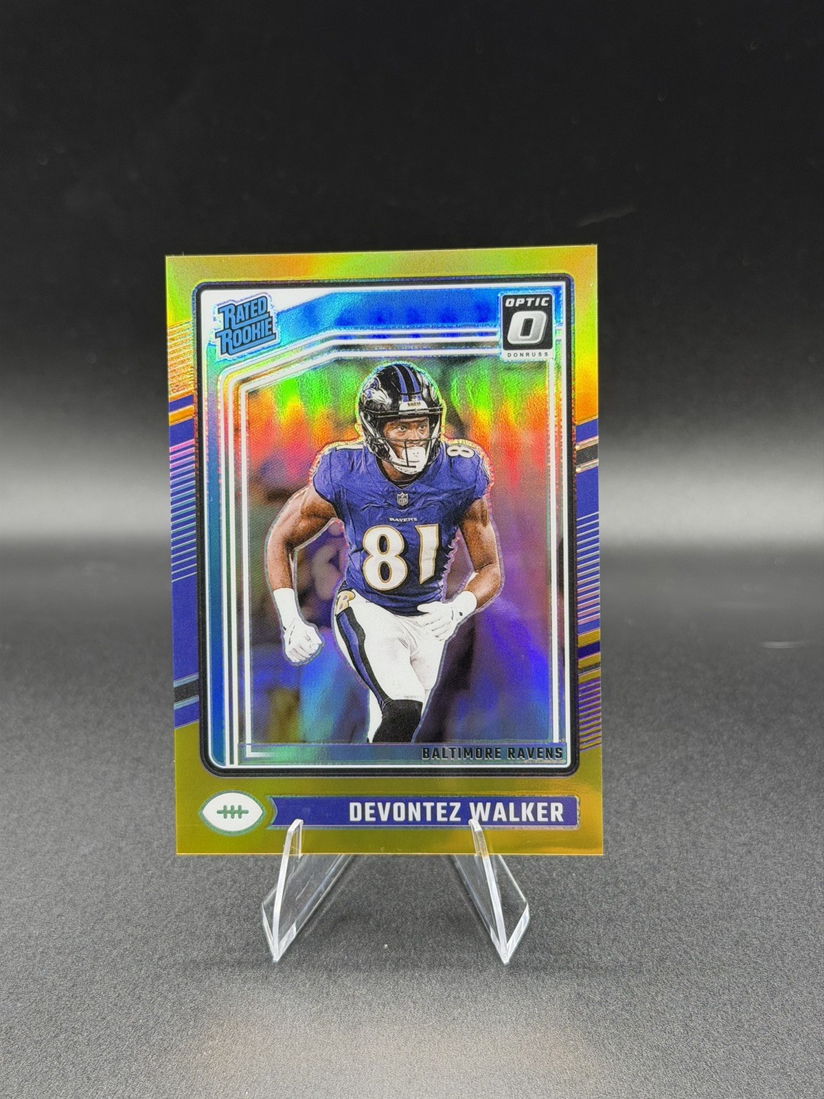 Devontez Walker Panini Donruss Optic #228 Gold