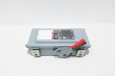 Square D CH321NAWK Fusible Disconnect Switch 3p 30a Amp 240v-ac 250v-dc