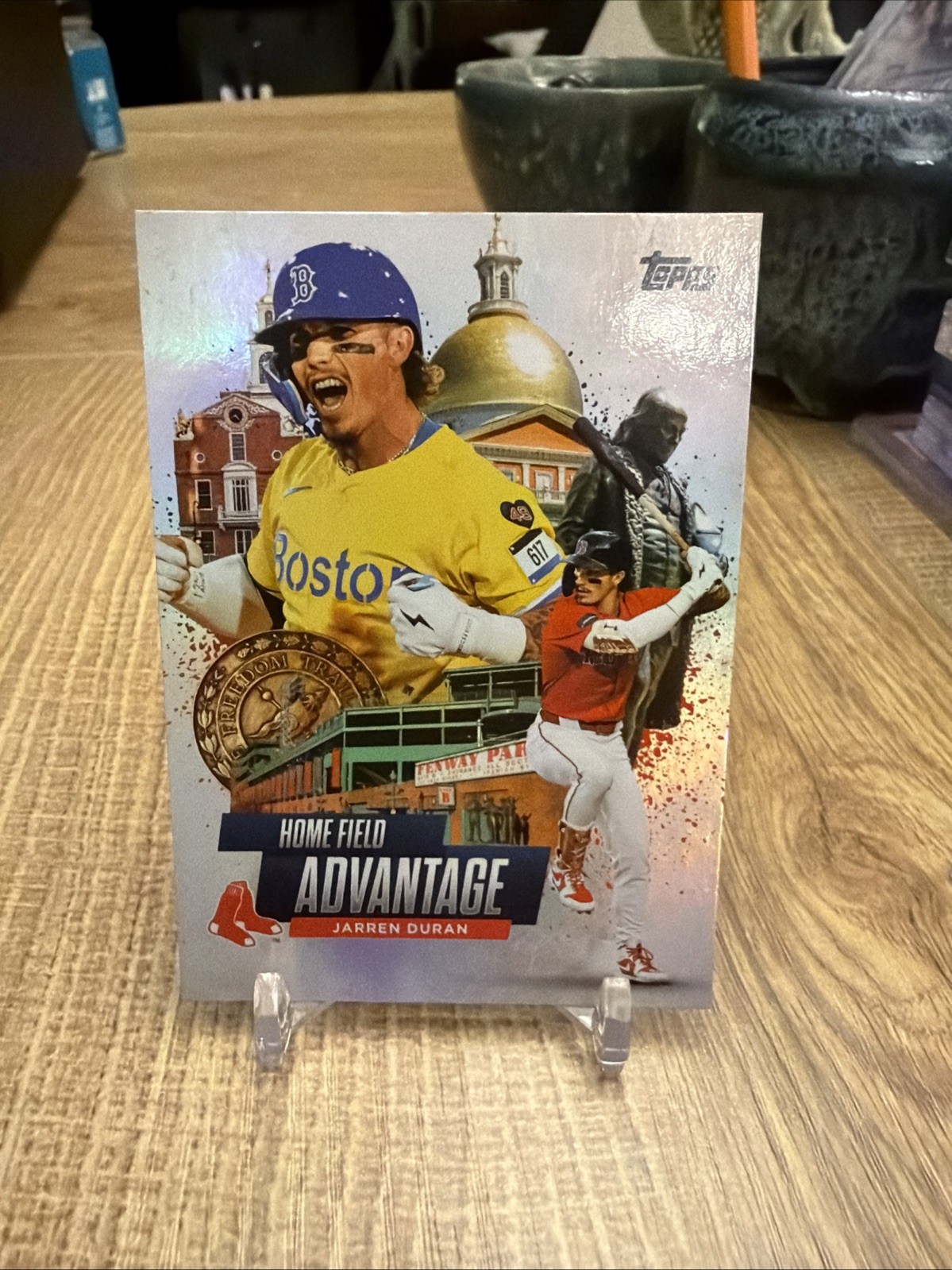 2025 Topps Chrome Home Field Advantage Jarren Duran #HA24