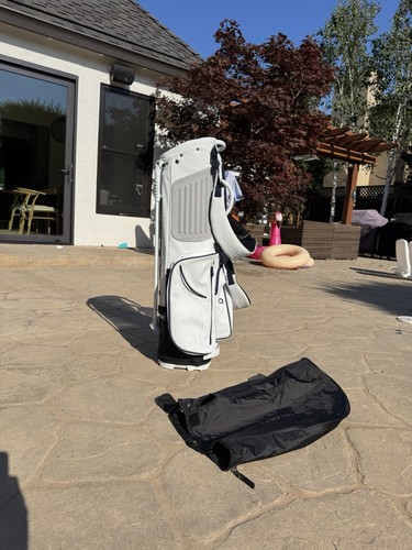 Stitch SL2 Gen 2 Glacier White/Navy Golf Bag - 4-Way Divider - Stand Bag NEW