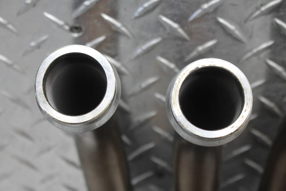 Yamaha YZF R6 2002 cabezales de escape Foto 2 de 4