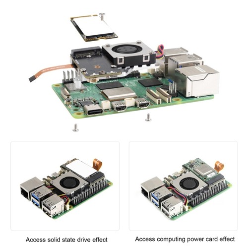 Upgrades PCIe to M.2 Adapter Board for Motherboards Supports NVMe Protocols - Afbeelding 4 van 8