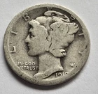 1919-S Mercury Dime 10c - "Good Coin" -