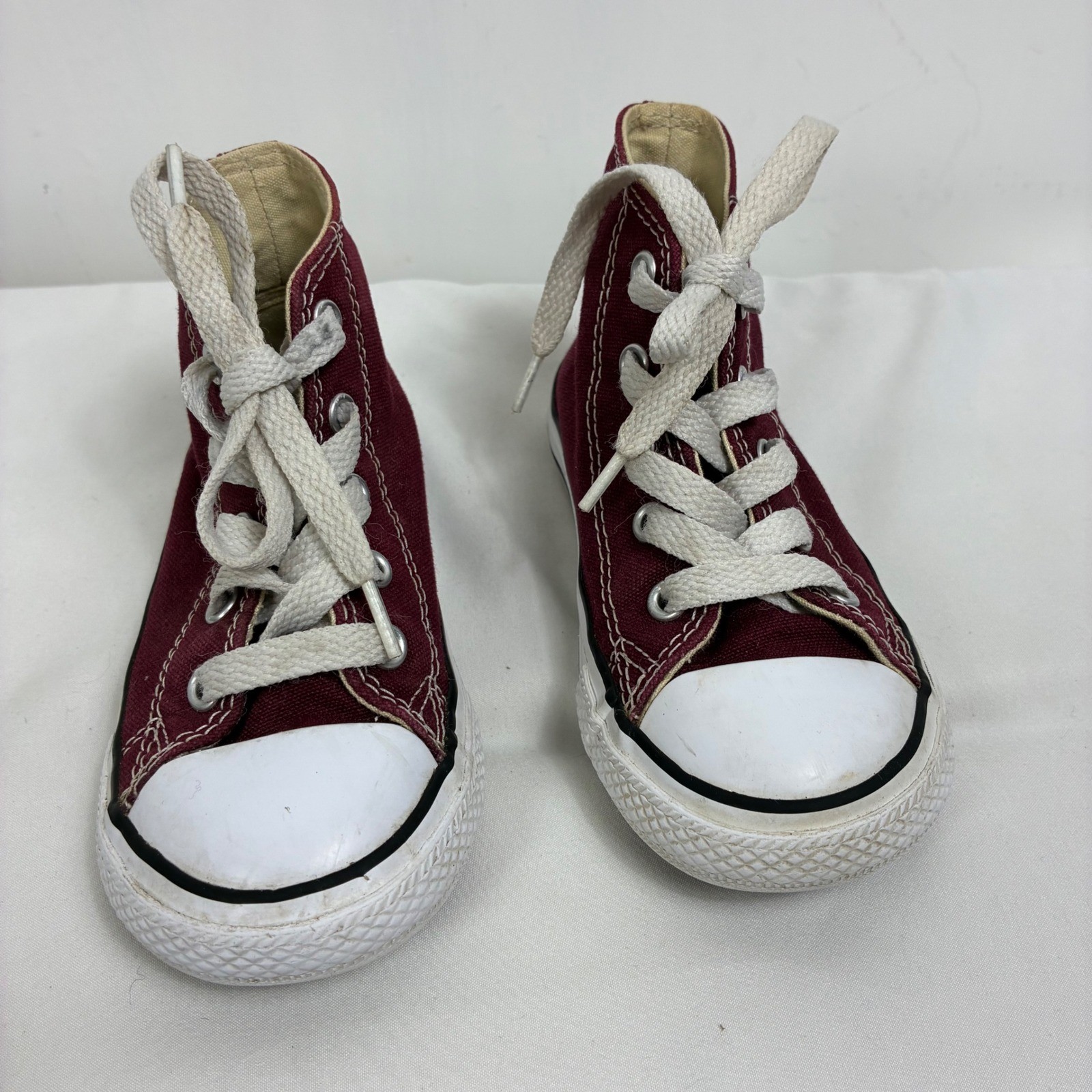 Converse Chuck Taylor All Star Hi Burgundy Maroon Infant Size 8 739784F