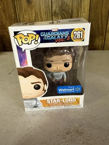Funko Pop! Guardians of The Galaxy Vol. 2 Star-Lord #261 Walmart Exclusive