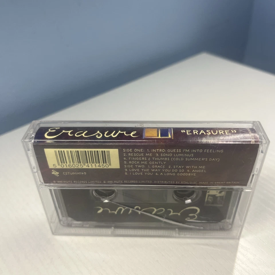 Erasure  "Erasure" Cassette Tape Album - 1995  - Image 3 of 3
