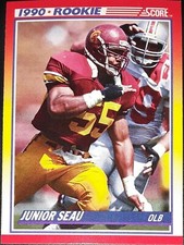 1990 Score NFL Football Trading Cards (290-657) - Pick Your Card(s)