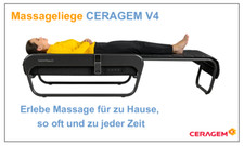 CERAGEM V4 Massageliege elektrisch, Akupressur, Infrarotwärme