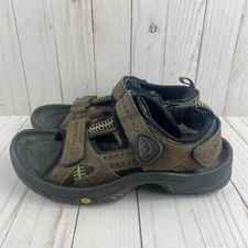 FootJoy Golf Sandals Soft Spikes Brown Leather Strap Mens Size 7 M  -45607-