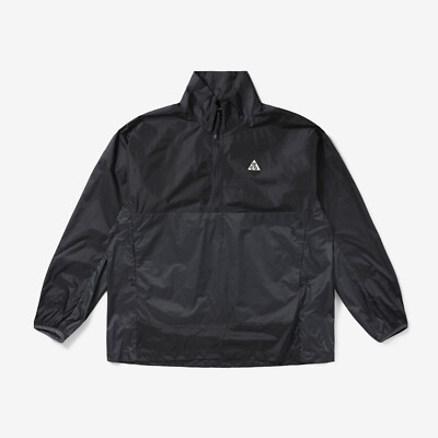 Nike ACG Cinder Cone Half-Zip Black Mens Jackets Size S   FREE EXPRESS SHIPPING
