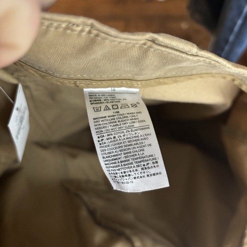 NWT Banana Republic Pants Women's Size 18 Tan Khaki Parachute Pocket Chino Y2K - Picture 7 of 7