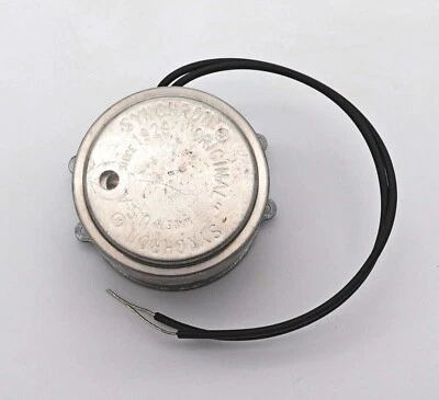 Synchron A43RA NEW Clock Motor Electric Movement Made in USA Made 110 Volt