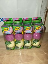  4 Crayola Jelly Bath Bomb Pink - Lot Of 4 Packages For A Total Of 12 Bath Bombs