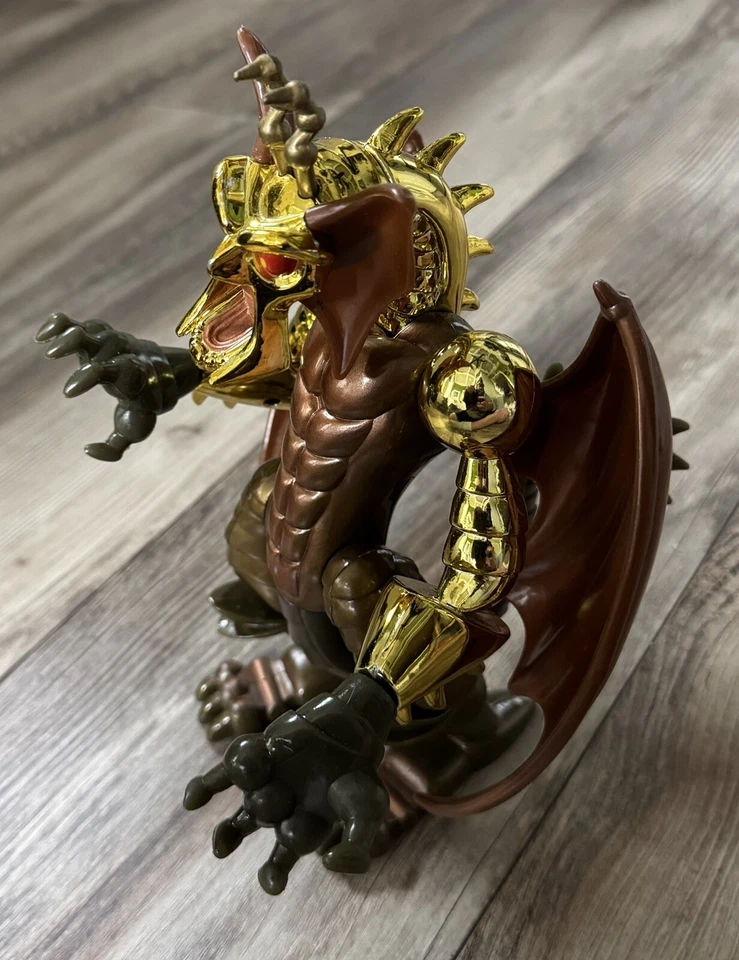 ¡VINTAGE! Iron Man Aureus The Gold Dragon 1995 Marvel Comics Toy Biz con caja - ¡Usado en excelente estado! Foto 3 de 4