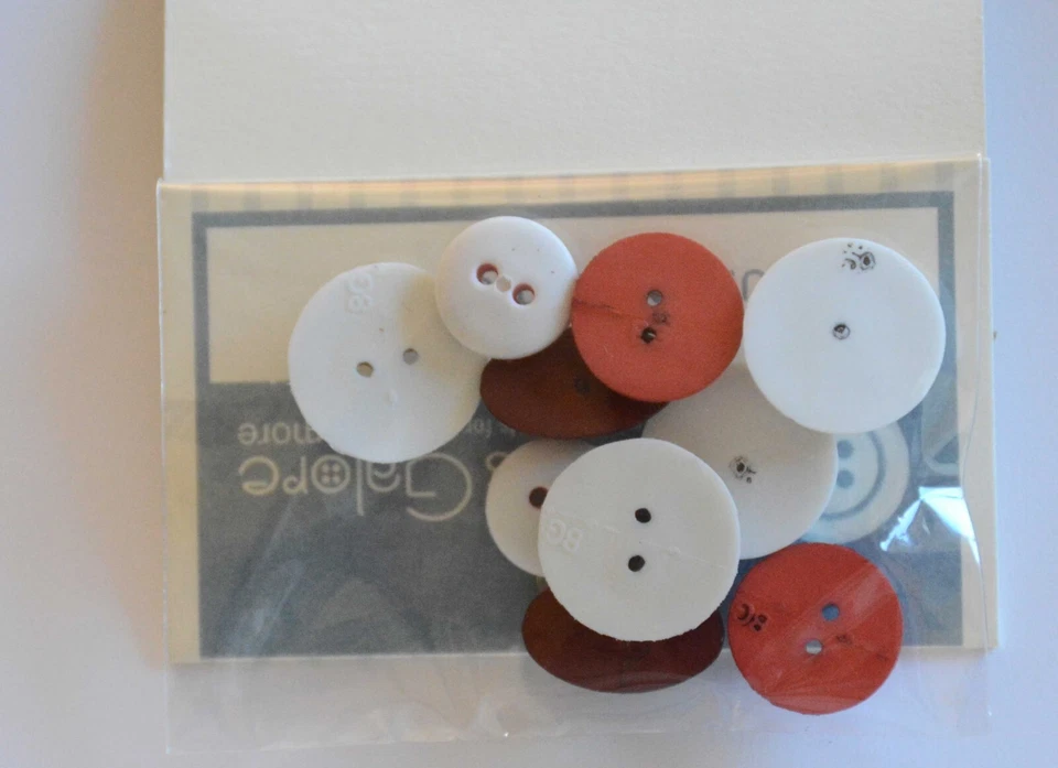 Sports / Flat Back Craft Buttons / Buttons Galore / Soccer ~ Football ~ Baseball - Image 2 of 3