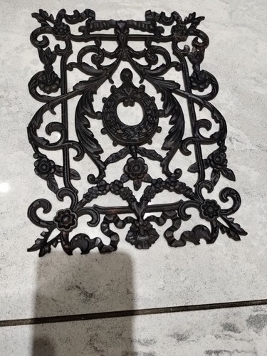 Colgador de pared de hierro fundido - diseño vintage - para colgar muy artístico - pequeño descanso - Imagen 12 de 21