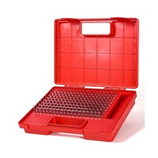 Pin Gauges, Pin Gage Set, M1 0.061  -0.250  190pcs, Minus, Class ZZ,