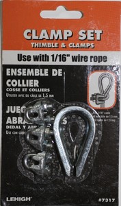 1 16 wire rope clamp lowes