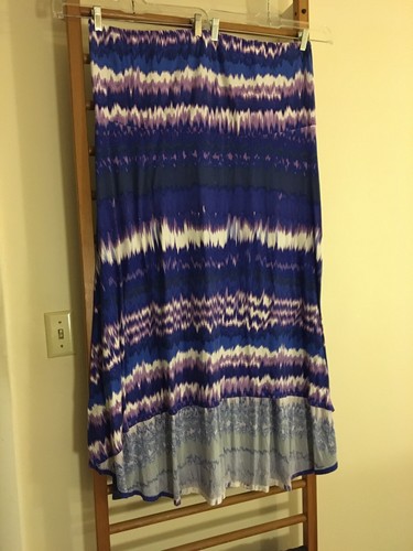 Lane Bryant Brand Size 26/28 Hi-low Summer Dress, Graphic print Jersey Pullover - Picture 7 of 12