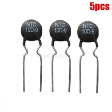 5Pcs Temperature Sensor Thermistor Ntc 10D-9 10 Ohm B 2800K 2A 5% Ic New al