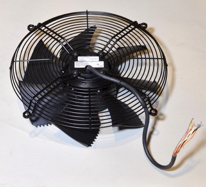 Remko 2068383 Termoventilatore Elettrico Portatile 2kW – EM 2000, Silenzioso, Con Termostato, Acciaio Inox, Design Compatto