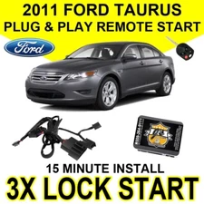 Js Alarm 2011 Ford Taurus Remote Start Plug & Play Easy Install DIY 3X Lock FO1A