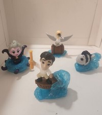 McDONALD'S Disney The Little Mermaid HAPPY MEAL TOYS   Lot of 4   EX Condition 