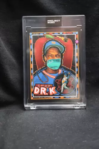 Dwight Gooden 137 2020 Topps Project 2020 by Efdot PR: 7,141